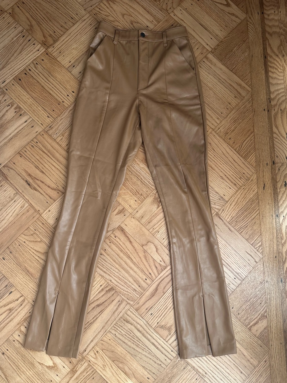 Abercrombie & Fitch Ultra High-Rise Leather Pants